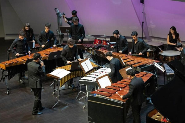 Grupo de Percusión del Conservatorio Profesional de Música de Santa Cruz de Tenerife